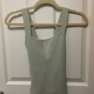Sage green bodysuit from Abercrombie